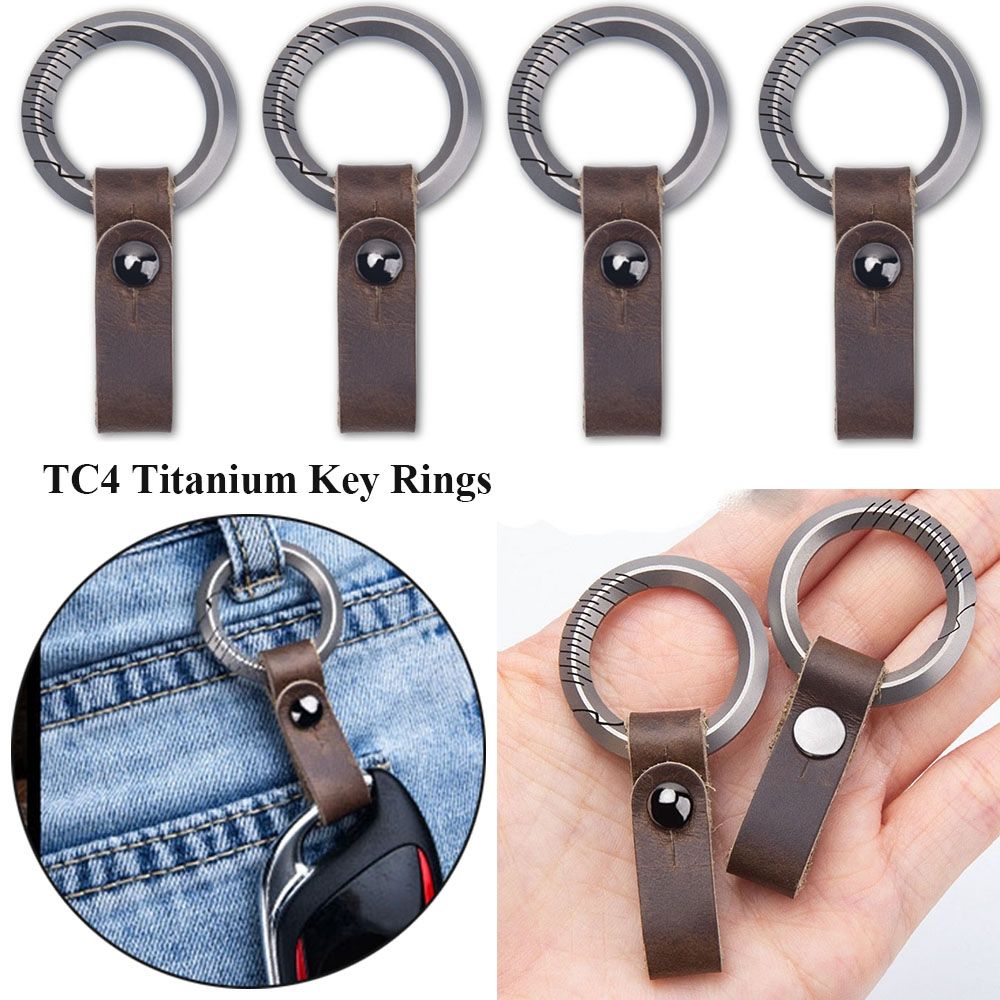 Belt Buckle Blank - Titanium Alloy หนังเข็มขัดหัวเข็มขัด Keychain กุญแจจี้รถ Ultra