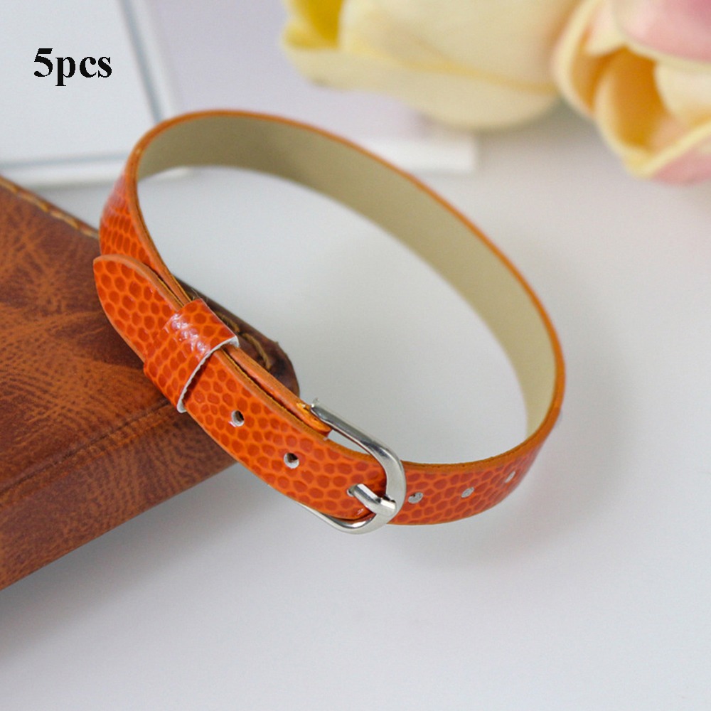 Leatherwork Patterns - 5 ชิ้น ซุปเปอร์มินิเข็มขัดตุ๊กตาลายงู 8*210 มม. เข็มขัดกระเป๋าตุ๊กตาหนังเทียมของเล่นเด็ก