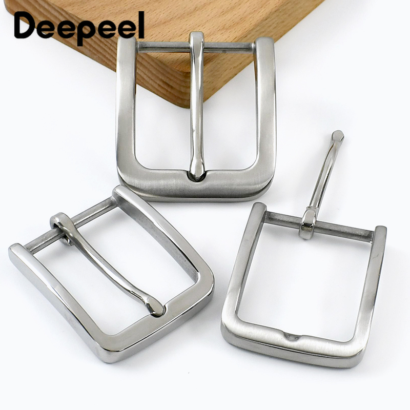 Belt Buckle Blank - หัวเข็มขัดสแตนเลส Deepeel ขนาด 35/40 มม. สำหรับเข็มขัดยีนส์