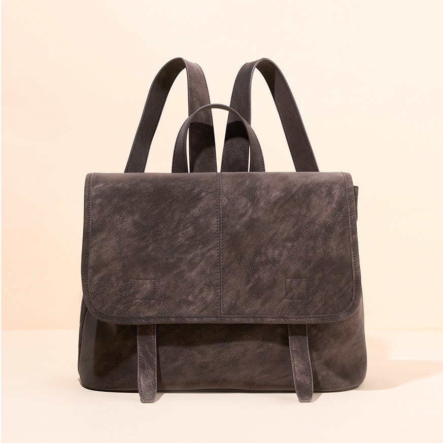 กระเป๋าเป้สะพายหลังหนังแท้สไตล - Leather Work Womens Backpack บทวิจารณ์และราคา