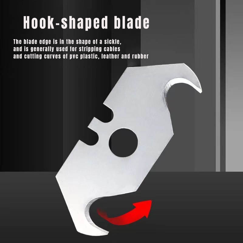ใบมีดตัดแบบผสมรูปทรงตะขอสี่เหล - Leatherwork Tools บทวิจารณ์และราคา