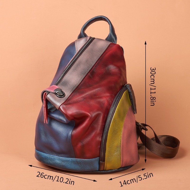 กระเป๋าเป้ทำงานสไตล์วินเทจสุดห - Leather Work Womens Backpack บทวิจารณ์และราคา