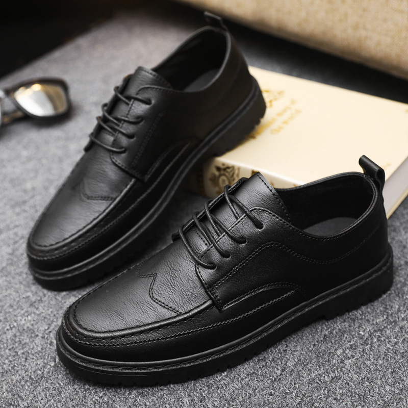 รองเท้าลำลองสำหรับผู้ชายแบรนด์ - Leather Work Dress บทวิจารณ์และราคา