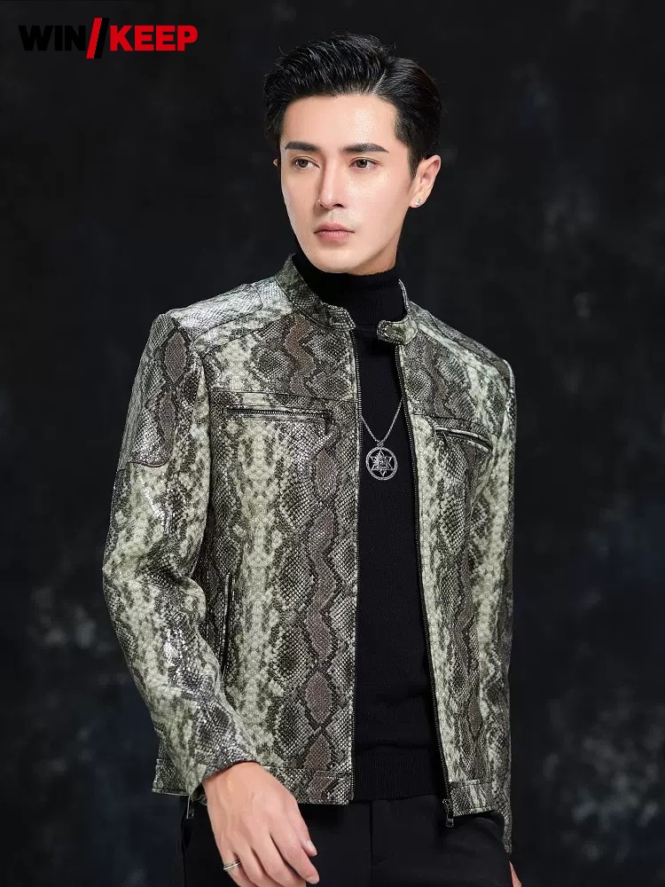 เสื้อแจ็คเก็ตหนังแกะแท้ลายงูสำ - Leatherwork Patterns บทวิจารณ์และราคา