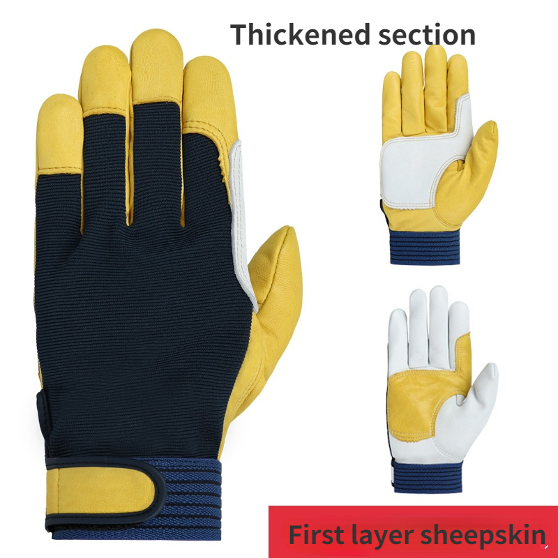 ถุงมือทำงานถุงมือกันลื่นซ่อมถุ - Leatherwork Repairs บทวิจารณ์และราคา