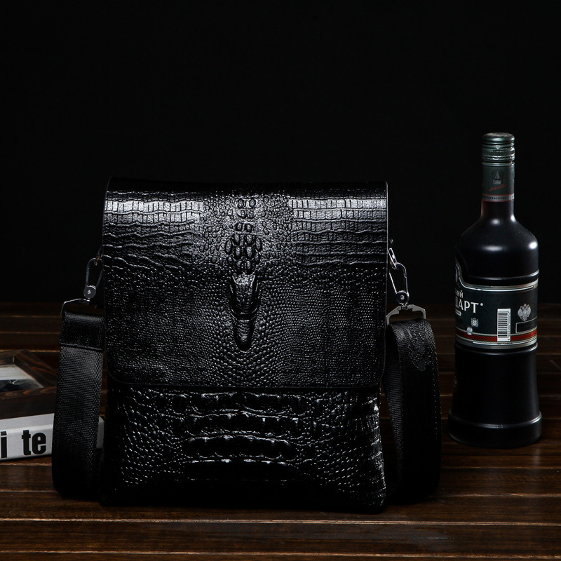 กระเป๋าหนังจระเข้ธุรกิจกระเป๋า - Leather Work Bag Men บทวิจารณ์และราคา