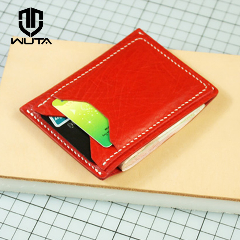 WUTA 913 Mini Card Case Kraft  - Leatherwork Patterns บทวิจารณ์และราคา