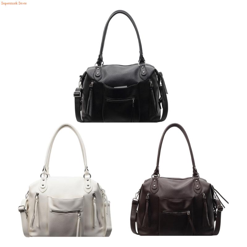 Q5WE อเนกประสงค์ Underarm กระเ - Leather Work Duffle Bag บทวิจารณ์และราคา
