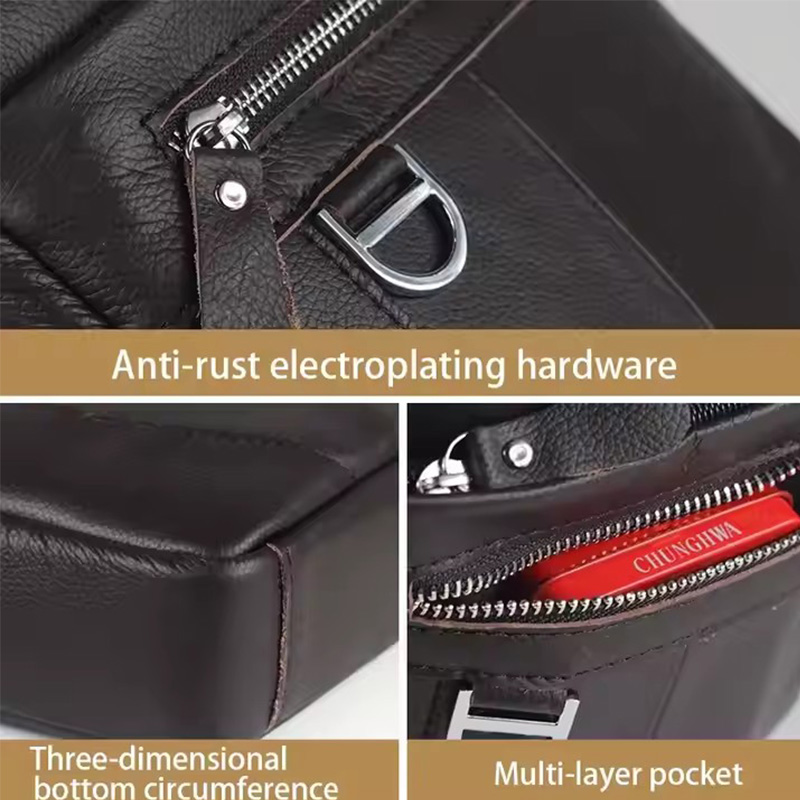 BULLCAPTAIN Mens หนัง Messenge - Leather Work Bag Men บทวิจารณ์และราคา