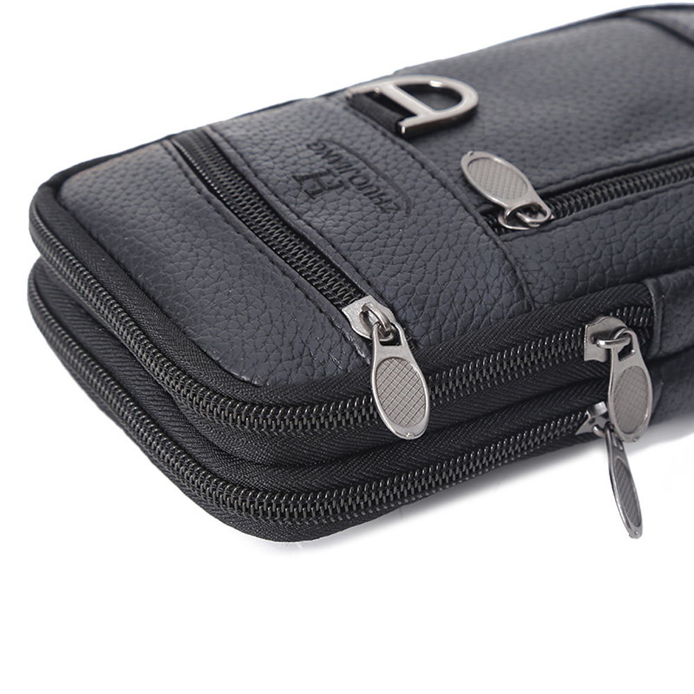 กระเป๋าคาดเอวผู้ชาย กระเป๋าใส่ - Leather Work Bag Men บทวิจารณ์และราคา