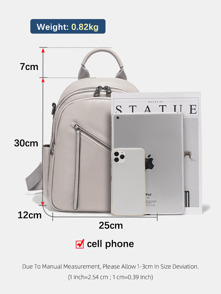 กระเป๋าเป้หนังแท้สำหรับผู้หญิง - Leather Work Womens Backpack บทวิจารณ์และราคา