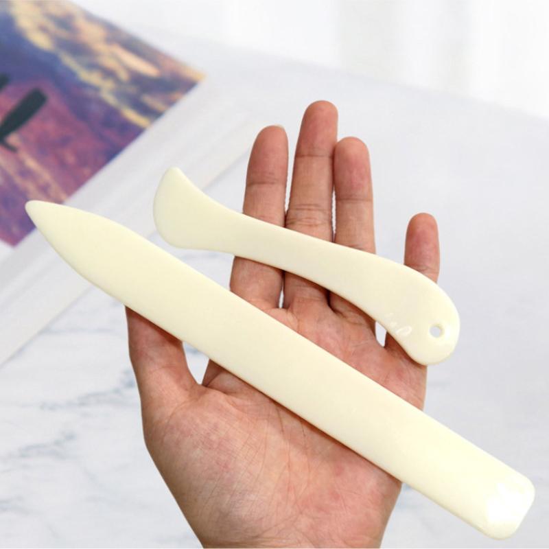 เครื่องมือพับหนัง 2 ชิ้น สำหรั - Leatherwork Tools บทวิจารณ์และราคา