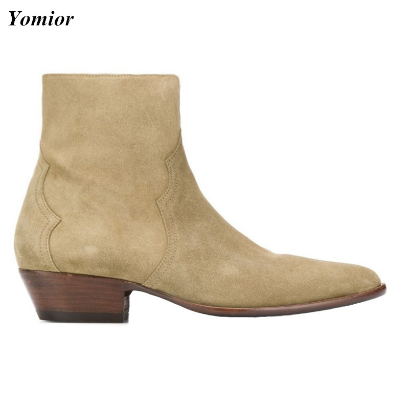 Yomior ของแท้หนังอังกฤษชี้ Toe - Leather Work Dress บทวิจารณ์และราคา