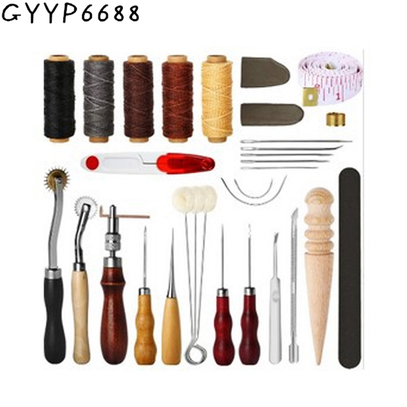 ชุดเครื่องมือเย็บหนังมืออาชีพ  - Leatherwork Hand Sewing Needles บทวิจารณ์และราคา