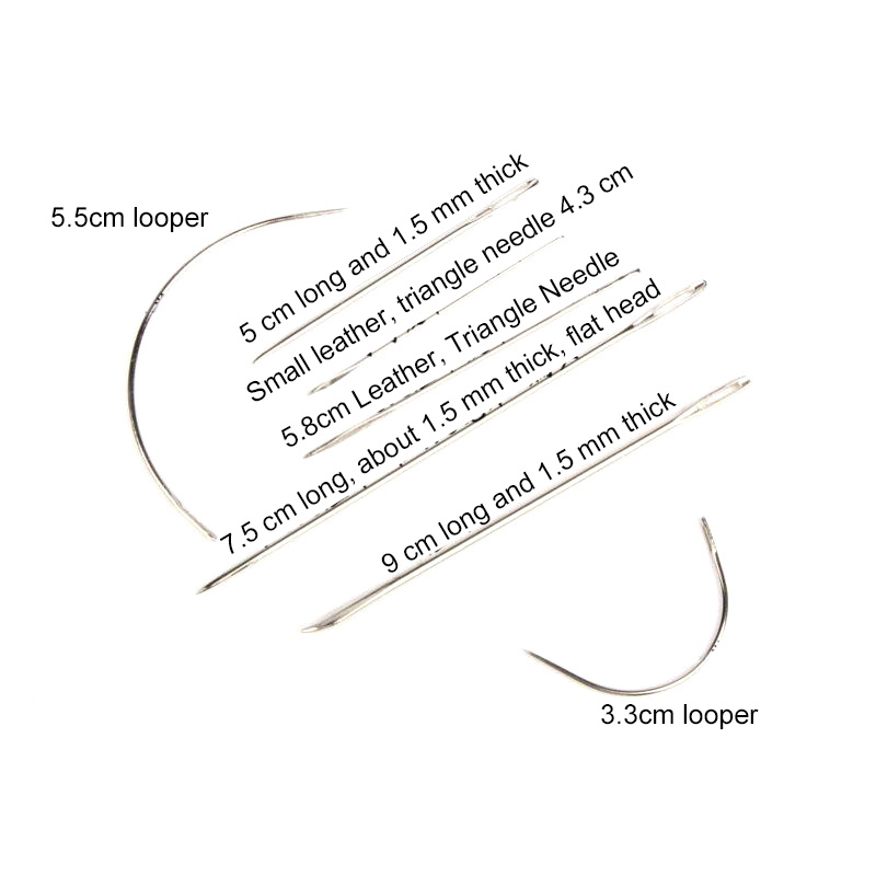 ชุดเครื่องมือเย็บหนังมืออาชีพ  - Leatherwork Hand Sewing Needles บทวิจารณ์และราคา