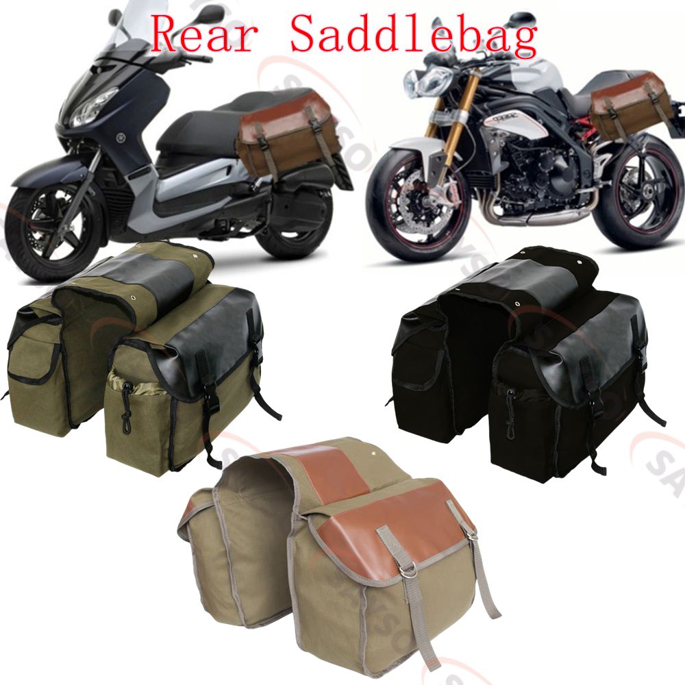 ผ้าใบหนังด้านหลังSaddlebagรถจั - Leatherwork Tools บทวิจารณ์และราคา