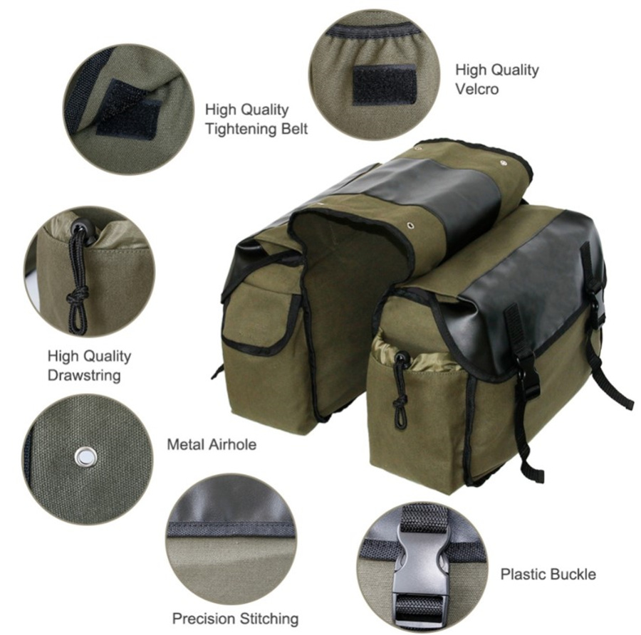ผ้าใบหนังด้านหลังSaddlebagรถจั - Leatherwork Tools บทวิจารณ์และราคา
