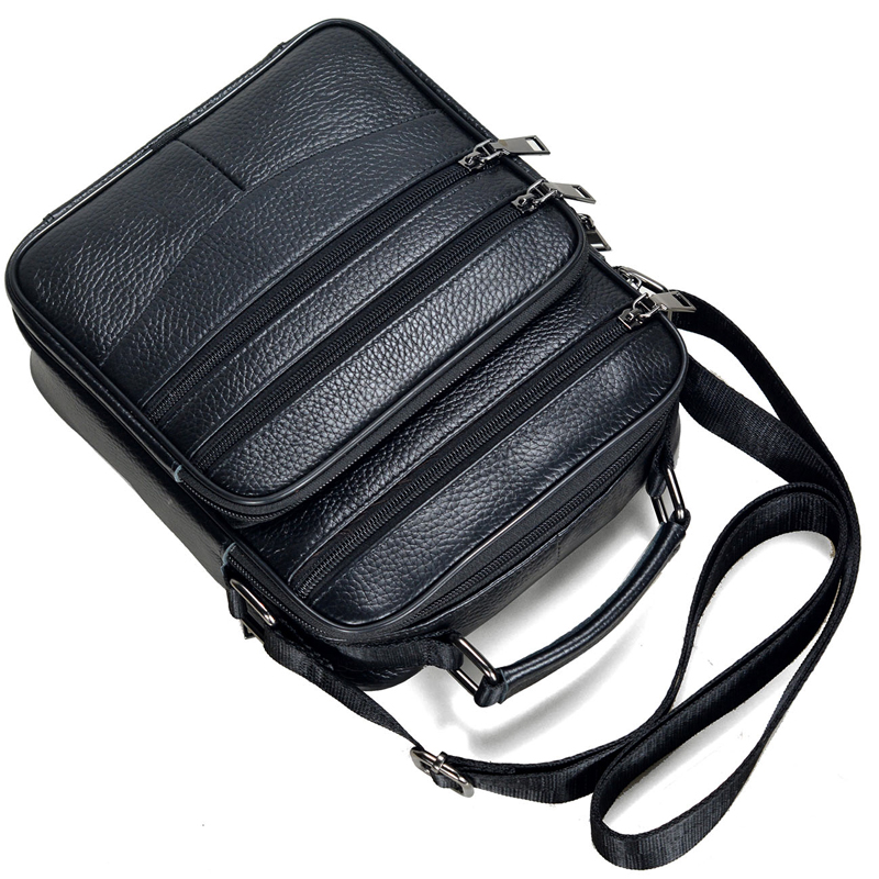 ผู้ชายกระเป๋าถือหนังแท้ชายคุณภ - Leather Work Bag Men บทวิจารณ์และราคา