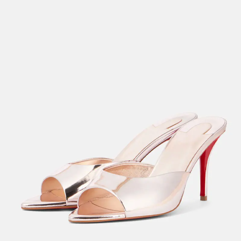 รองเท้าสำหรับผู้หญิงใหม่ รองเท - Leather Work Heels บทวิจารณ์และราคา