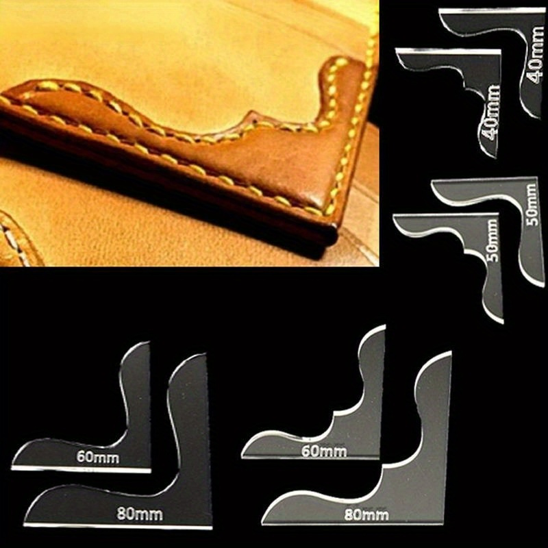 แม่แบบลายตกแต่งมุมกระเป๋าหนังอ - Leatherwork Patterns บทวิจารณ์และราคา