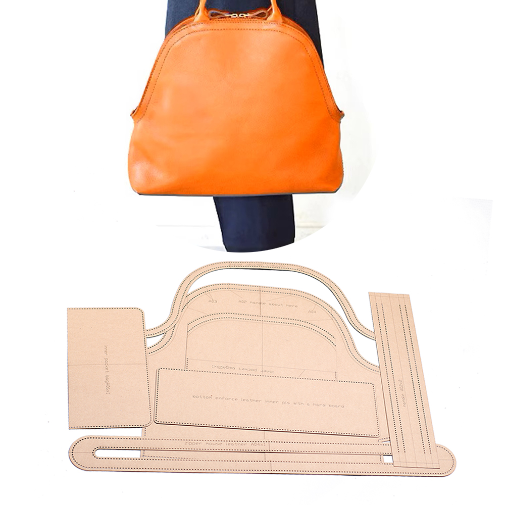 DIY หนังกระดาษคราฟท์กระเป๋าถือ - Leatherwork Patterns บทวิจารณ์และราคา