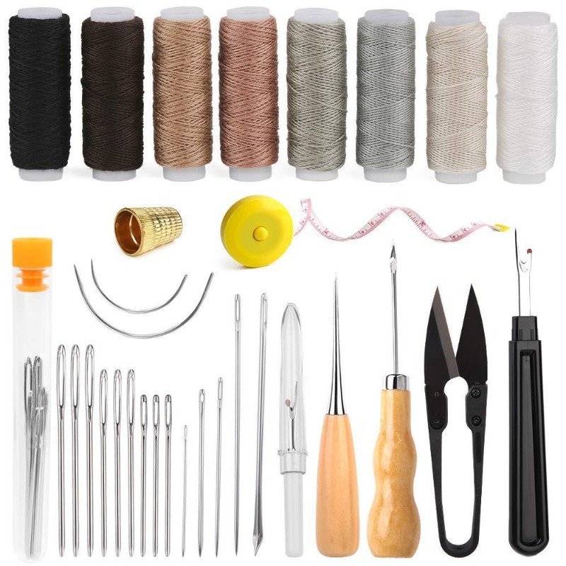 ชุดเครื่องมืองานหนัง ชุดเย็บผ้ - Leatherwork Hand Sewing Needles บทวิจารณ์และราคา