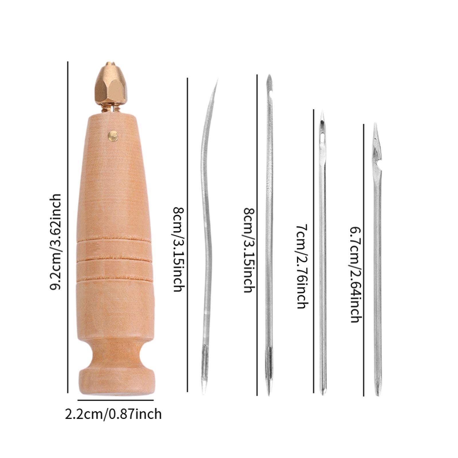 เข็มเย็บผ้าหนังแบบพกพา อเนกประ - Leatherwork Hand Sewing Needles บทวิจารณ์และราคา
