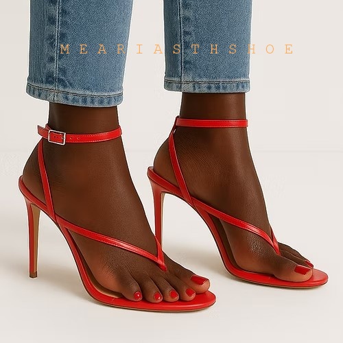 รองเท้าแตะรัดส้นแบบไขว้สีเบจดำ - Leather Work Heels บทวิจารณ์และราคา
