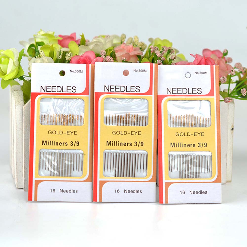 เข็มเย็บมือแบบร้อยด้ายเอง ขนาด - Leatherwork Hand Sewing Needles บทวิจารณ์และราคา