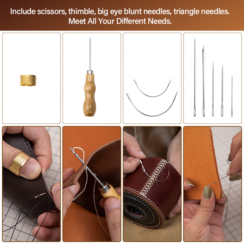WUTA ชุดซ่อมหนังเย็บรองเท้าเฟอ - Leatherwork Repairs บทวิจารณ์และราคา
