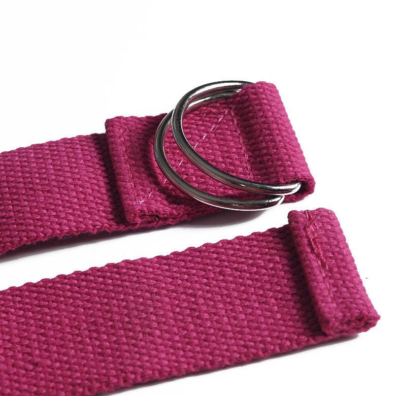 สายรัดโยคะผ้าฝ้าย 1.8 เมตร 1 เ - Belt Buckle Blank บทวิจารณ์และราคา