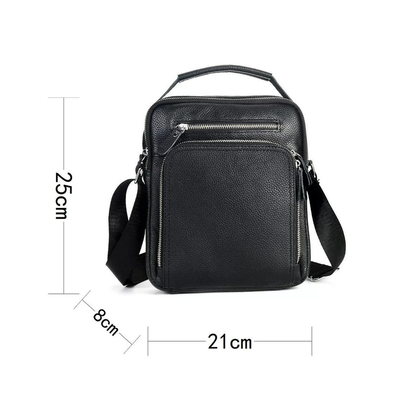 กระเป๋าถือผู้ชายหนังวัวแท้กันน - Leather Work Bag Men บทวิจารณ์และราคา