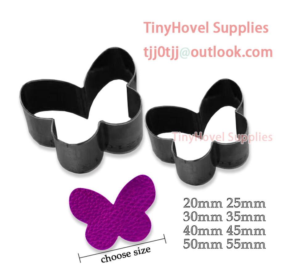 แม่พิมพ์ตัดเหล็กทรงผีเสื้อ ขนา - Leatherwork Flowers บทวิจารณ์และราคา