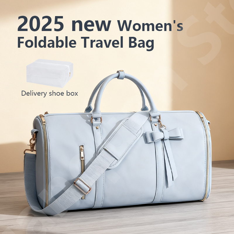 2025 กระเป๋าเดินทางแบบกันน้ำสำ - Leather Work Duffle Bag บทวิจารณ์และราคา
